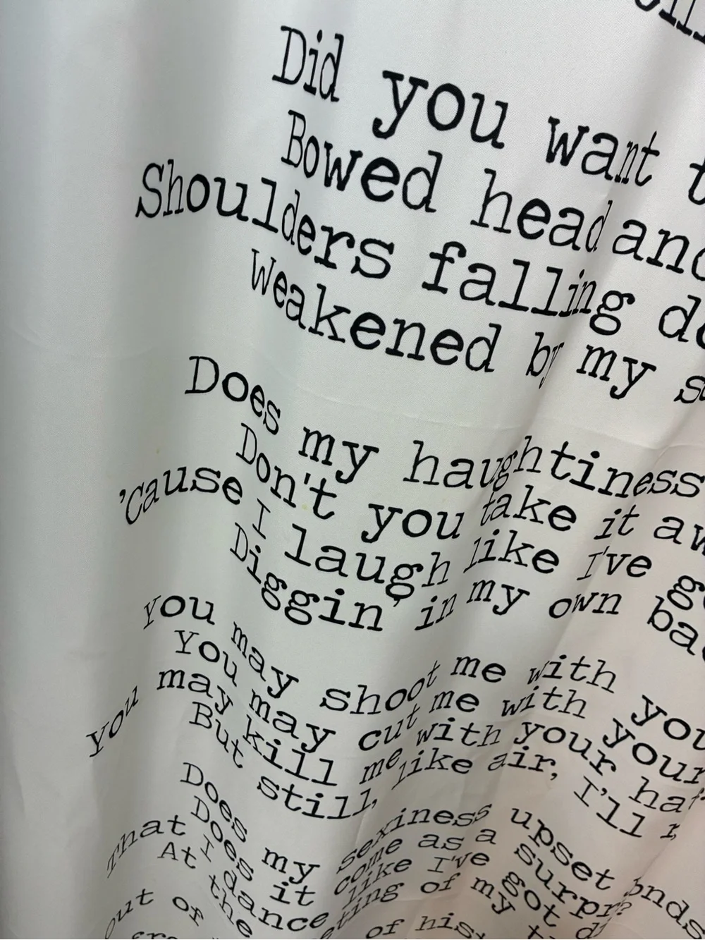 Still I Rise— Shower Curtain